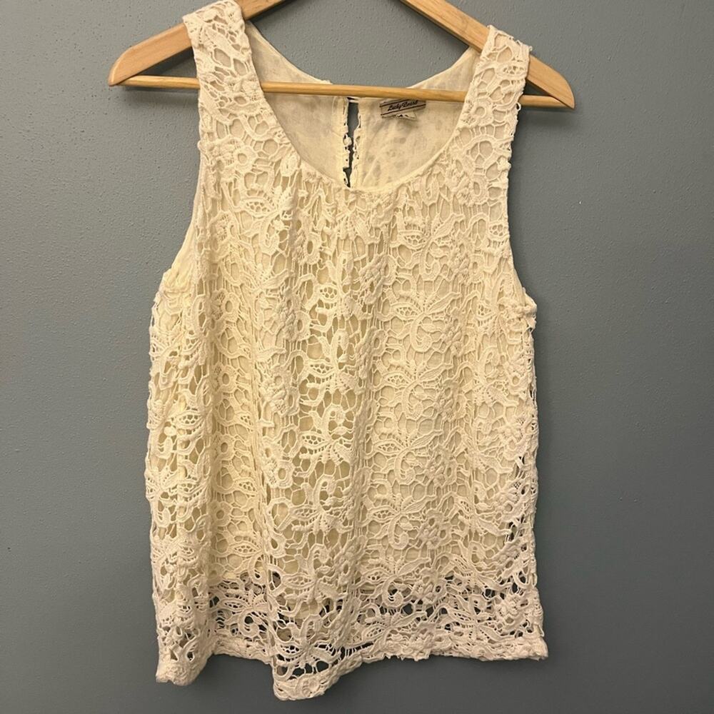 Lucky Brand Lace Tank Top